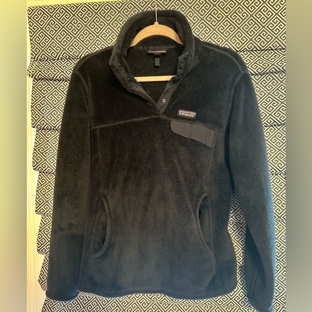 WOMEN’S PATAGONIA SNAP-T FLEECE PULLOVER SZ L